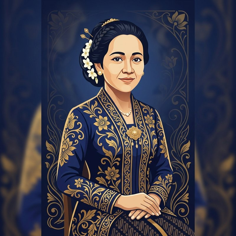 Ilustrasi R.A. Kartini